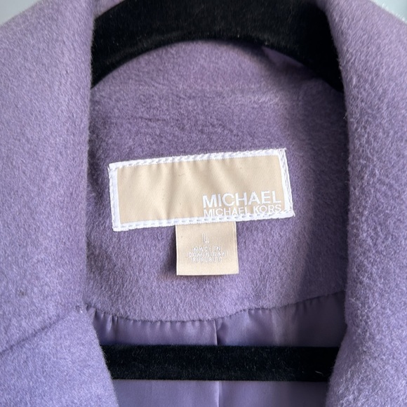 Michael Kors double breasted lilac coat - Picture 4 of 7